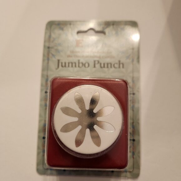 Flower Floral Jumbo Hole Punch Emagination paper Scrapbook Craft Shapes - Picture 1 of 7